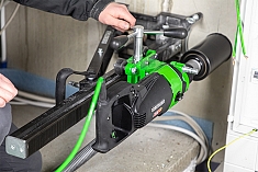 Эксплуатация дрели для сухого алмазного сверления с микроударом Eibenstock ESD 162 Эксплуатация дрели для сухого алмазного сверления с микроударом Eibenstock ESD 162