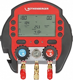 Электронный цифровой манометрический коллектор Rothenberger Rocool 600 Электронный цифровой манометрический коллектор Rothenberger Rocool 600