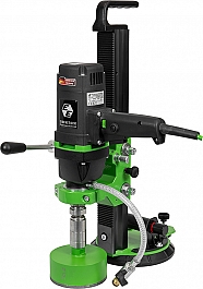 Применение вакуумной станины для алмазного сверления Eibenstock BST 125 V